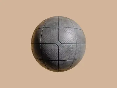 Gray Concrete Tile PBR Texture Texture