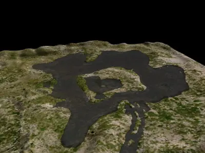 Medieval Saracen Tower -  XV Century 3D model