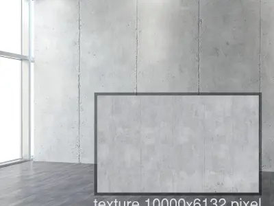Concrete with a vertical seam Texture