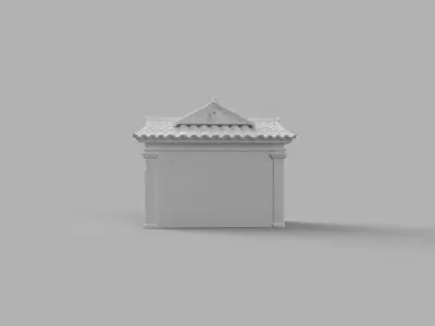 Pharmacy Tradional For 3D Print 3D print model
