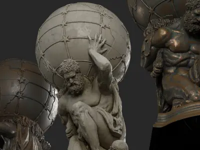 Atlas 3D model