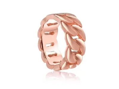 Cuba Chain Ring  3D print model