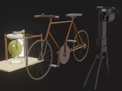 HalfLife LowPoly little pack 3D model