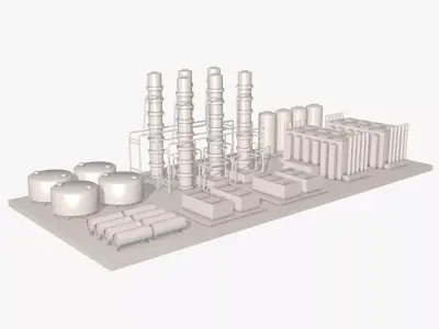 3D Factory 3D model