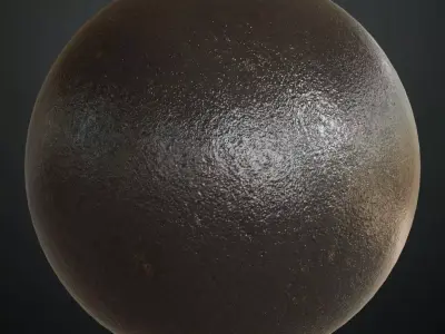 Unrough Metal Damaged PBR Seamless Texture