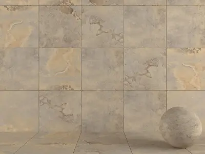 Stone Wall Tiles Kayah Autumn 80x80 Set 3 Texture