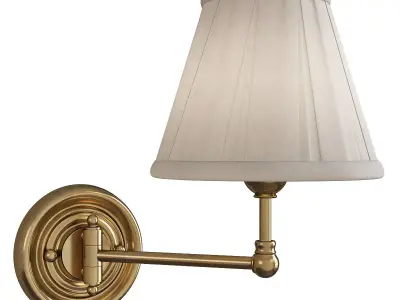 Mark D Sikes Classic No 1 Single Wall Sconce Low-poly 3D model