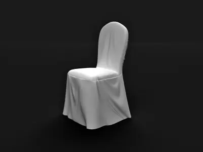 wedding chair 3D model