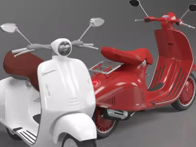 Vespa Sprint 946 3D model 3D model