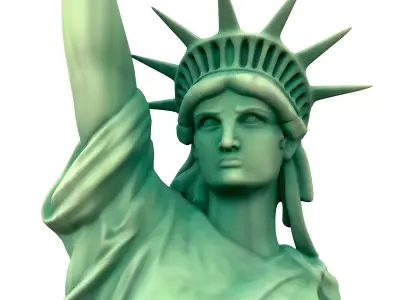 Statue of The liberty 3D model