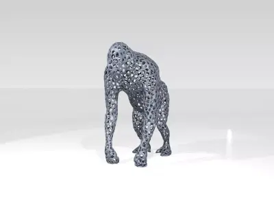Orangutan Voronoi 3D model