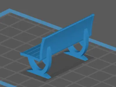 Bench Scale model 1 43 3D print model