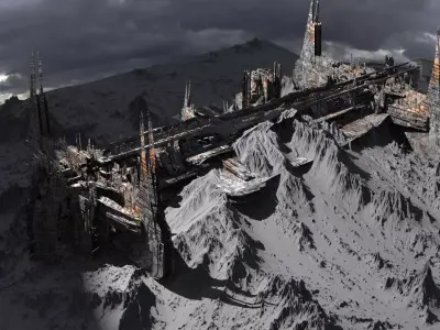 Alpha Draconis Space array  3D model