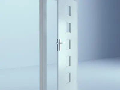 White Door 48 3D model