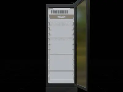 Medium Showcase Display Cooler 3D model
