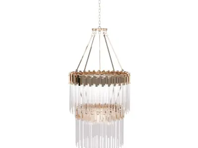 MATRIX 309C14HG 14-LIGHT CHANDELIER  3D model