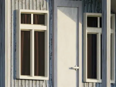 Old House 3D model 2
