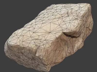 Linda Stone Low-poly 3D model