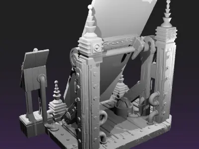 Frankenstien Brides Interchangeable Sculptures 3D print model