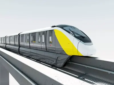Innovia Monorail 300 3D model
