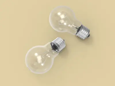 Lightbulb light bulb 3D model