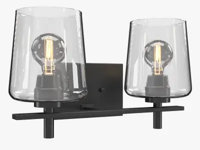 Calais Bath Vanity Wall Light Collection 3D Model Pack