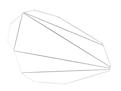 Piega Mirror Free 3D model