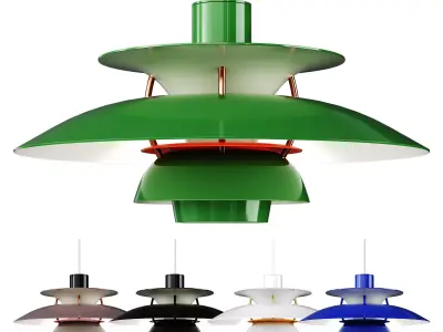 Hanglamp Low-poly 3D model