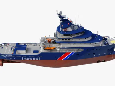  Abeille Bourbon Emergency Tow Vessel Salvage Tug 