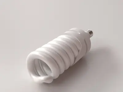 Spiral Bulb 3D model