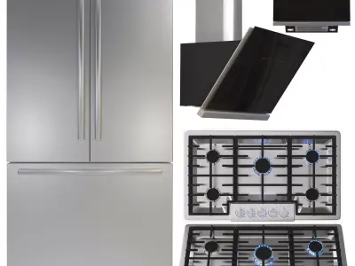 BOSCH Kitchen appliance collection 2 3D model