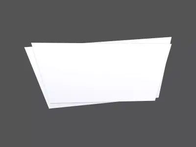 Context Shape Tag V1 001 Low-poly 3D model