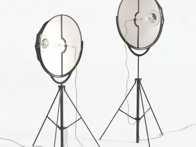 Pallucco Fortuny Moda Floor Lamp 3D model
