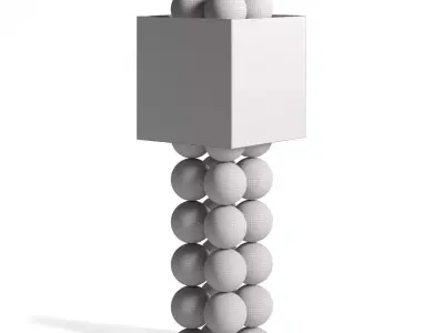 Atalaya Table Lamp by Cristian Mohaded 3D model