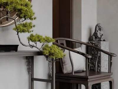 apartment interior scenes    3D model 24