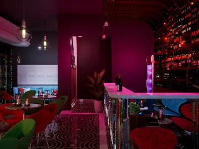 The Bar with lighting 3D model