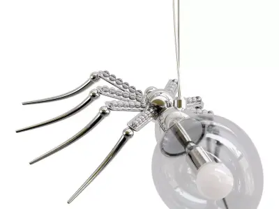 Divinare-Ragno-1308-02-SP-1 spider pendant light 3D model