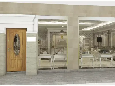 building company 3D model