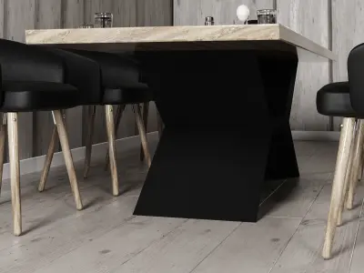 Dining Table - Home Furniture 06 3D model