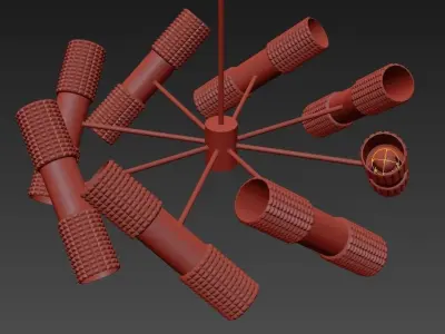 FFE Chandelier 3D model