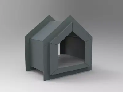 Touffu Pet House 3D model