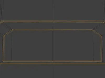 Base mesh for military game assets 3D print model