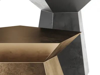 VULCANO Coffee Tables by Casa 3D model