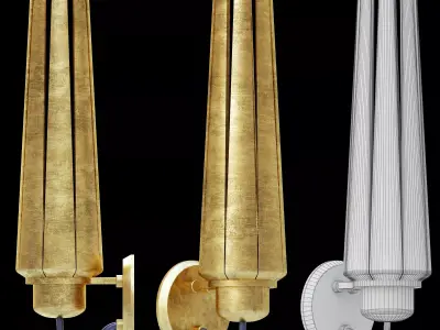 Brabbu VALKIE  WALL LIGHT 3D model