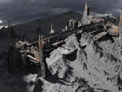 Alpha Draconis Space array  3D model