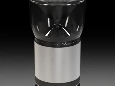 VSN Mobil V 360 vr action camera Low-poly 3D model