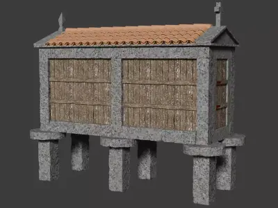 Horreo 3D model