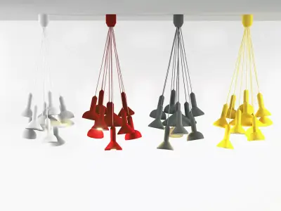 Torch bunch 10 3D model