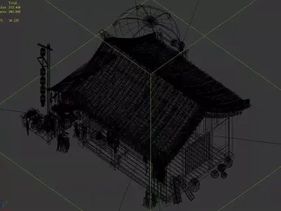 Beijing City Construction - grocery store 06 3D model