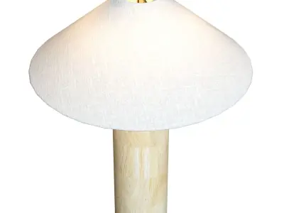 Crate and Barrel Tierra Table Lamp 3D model